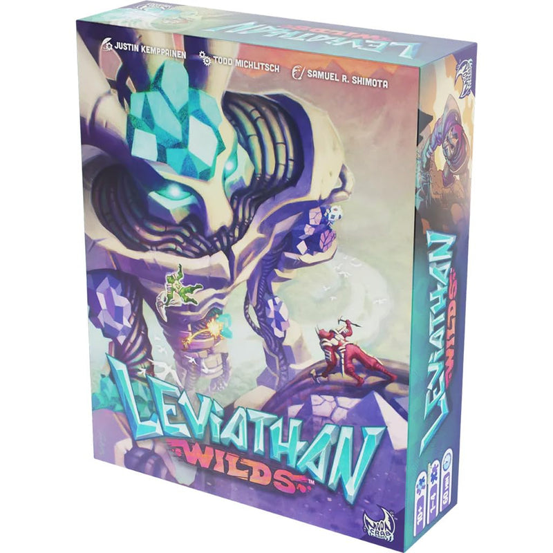 Leviathan Wilds - Cooperative Board Game - Solo & Family Adventure - 1-4 Players | 60 Minutes | Ages 10+ | English