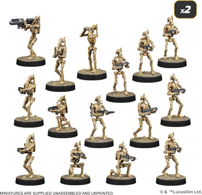 Asmodee | Star Wars Legion: Separatist Alliance Starter Set | Miniatures Game | Ages 14+ | 2 Players | 90+ Minutes Playing Time