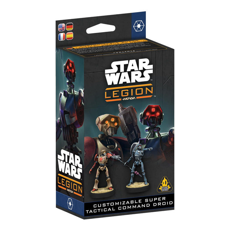 Asmodee | Star Wars: Legion - Customisable Super Tactical Command Droid | Miniature Board Game | Ages 14+ | 2 Players | 90+ Minutes Playing Time