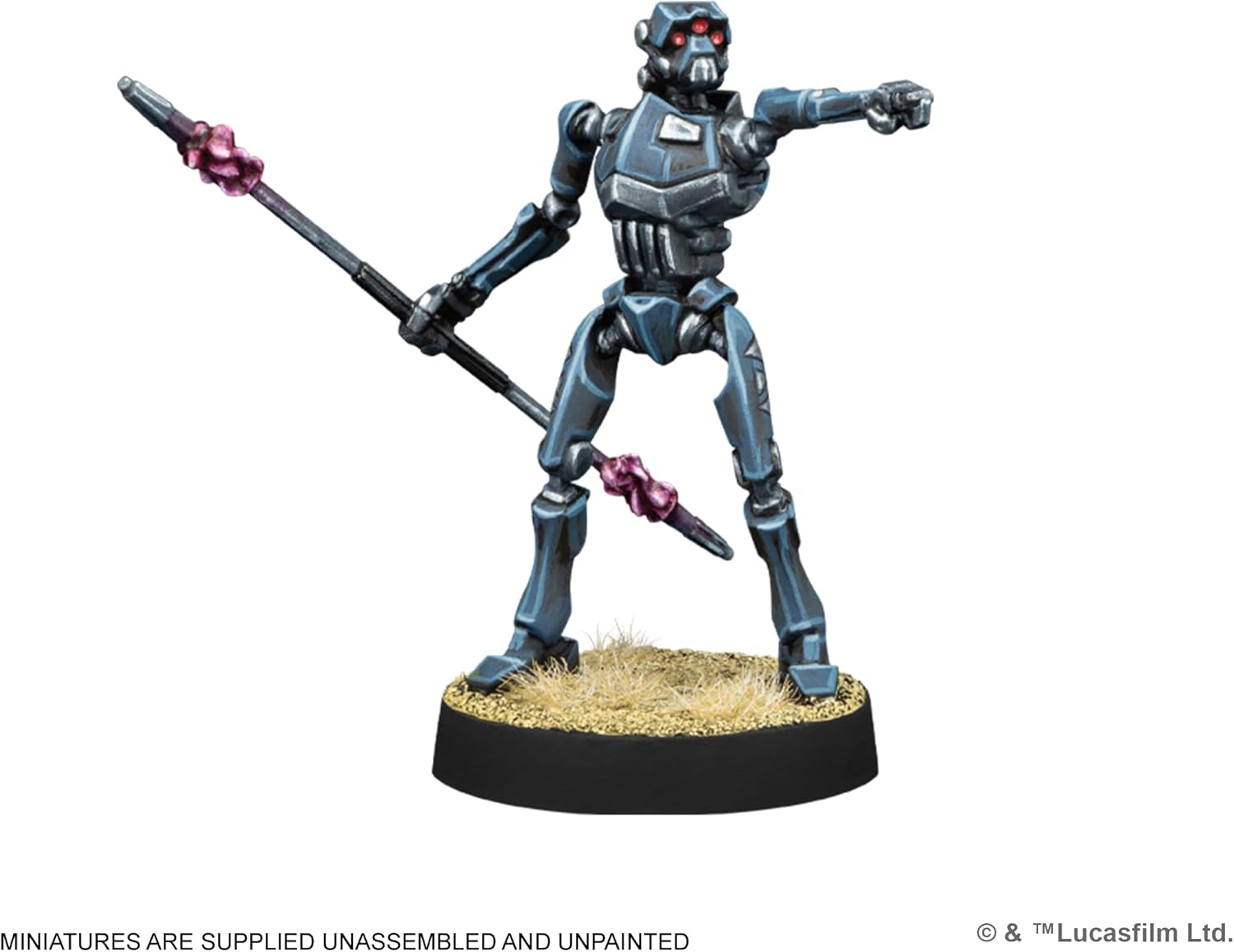 Asmodee | Star Wars: Legion - Customisable Super Tactical Command Droid | Miniature Board Game | Ages 14+ | 2 Players | 90+ Minutes Playing Time