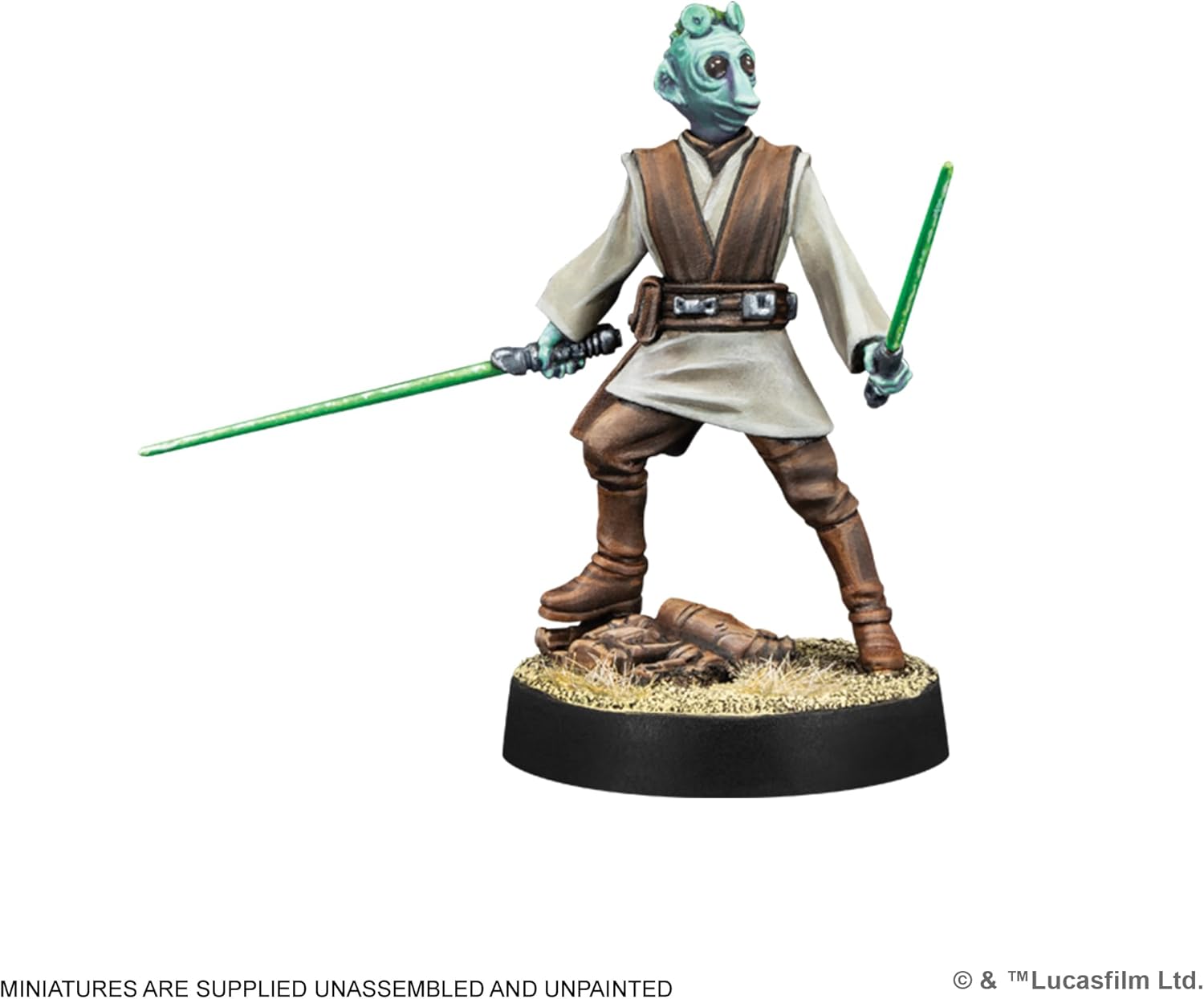 Asmodee | Star Wars: Legion - Customisable Jedi & Knight | Miniature Board Game | Ages 14+ | 2 Players | 90+ Minutes Playing Time