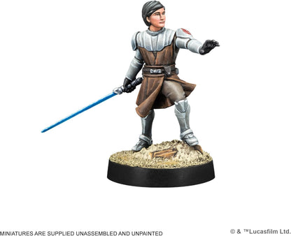 Asmodee | Star Wars: Legion - Customisable Jedi & Knight | Miniature Board Game | Ages 14+ | 2 Players | 90+ Minutes Playing Time