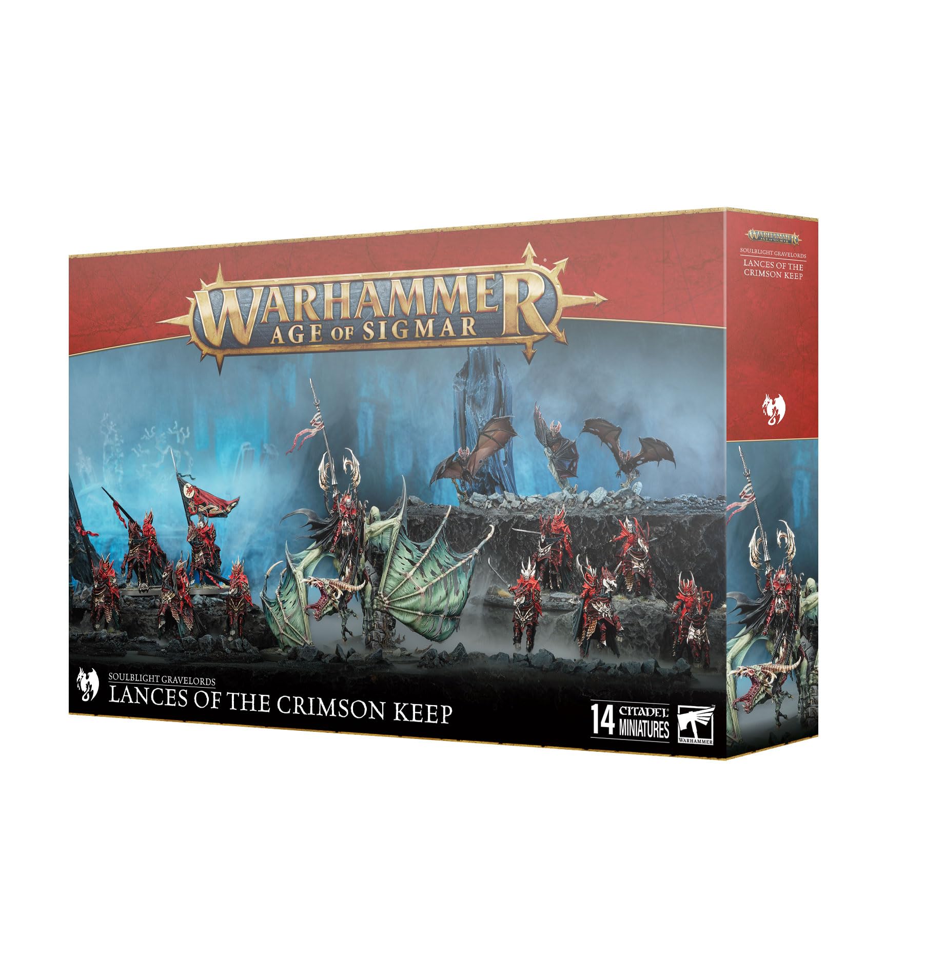 Games Workshop - Warhammer Age of Sigmar - Soulblight Gravelords: Battleforce - Lances of the Crimson Keep
