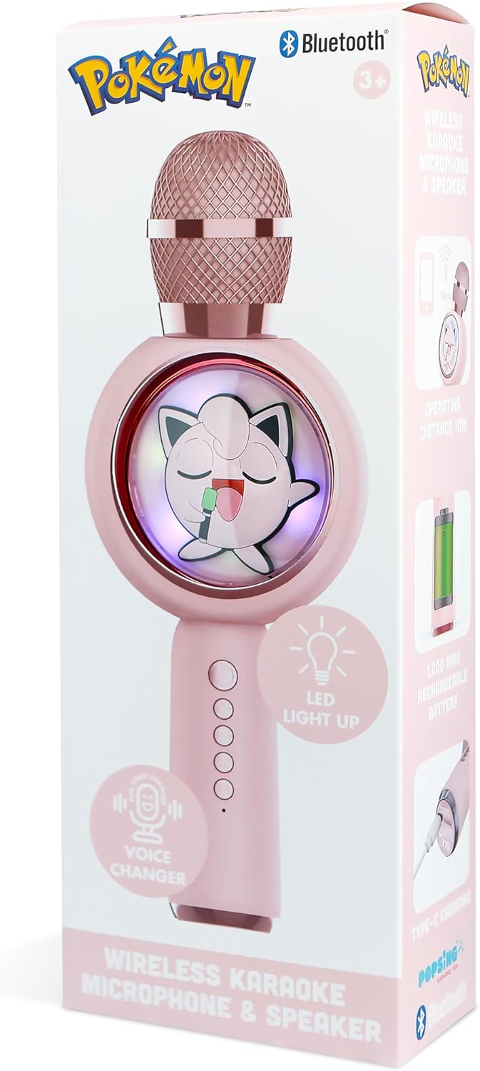 Otl - PokTmon Jigglypuff Popsing Led Microphone
