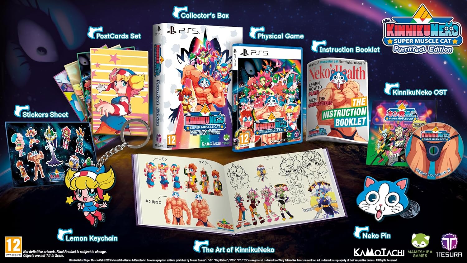 KinnikuNeko SUPER MUSCLE CAT Purrrrfect Edition (PS5