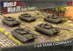 Team Yankee T-64 Tank Company SW: 5x T-64 Tanks, T-64BV Upgrade Sprues, Adults, Unpainted, Unassembled, Small, Realistic, Unisex, Plastic, Model Kit