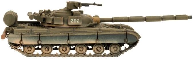 Team Yankee T-64 Tank Company SW: 5x T-64 Tanks, T-64BV Upgrade Sprues, Adults, Unpainted, Unassembled, Small, Realistic, Unisex, Plastic, Model Kit