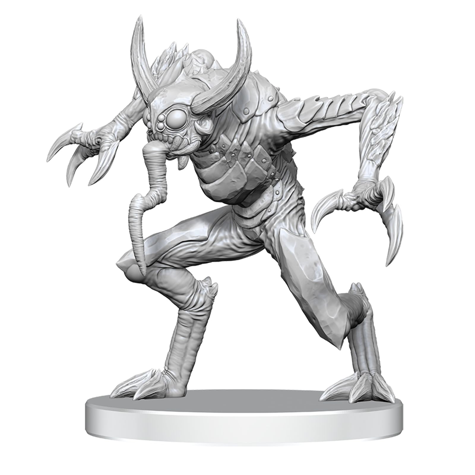 WizKids Pathfinder Battles Deep Cuts: Vloriak (Despoiler Demon) & Demonologe | Unlackierte Miniaturfigur