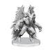 WizKids Pathfinder Battles Deep Cuts: Gylou (Handmaiden Devil) & Ferrugon (Rust Devil) | Unlackierte Miniaturfigur