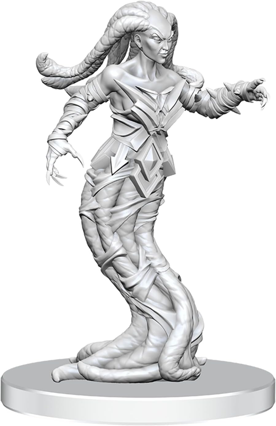 WizKids Pathfinder Battles Deep Cuts: Gylou (Handmaiden Devil) & Ferrugon (Rust Devil) | Unlackierte Miniaturfigur