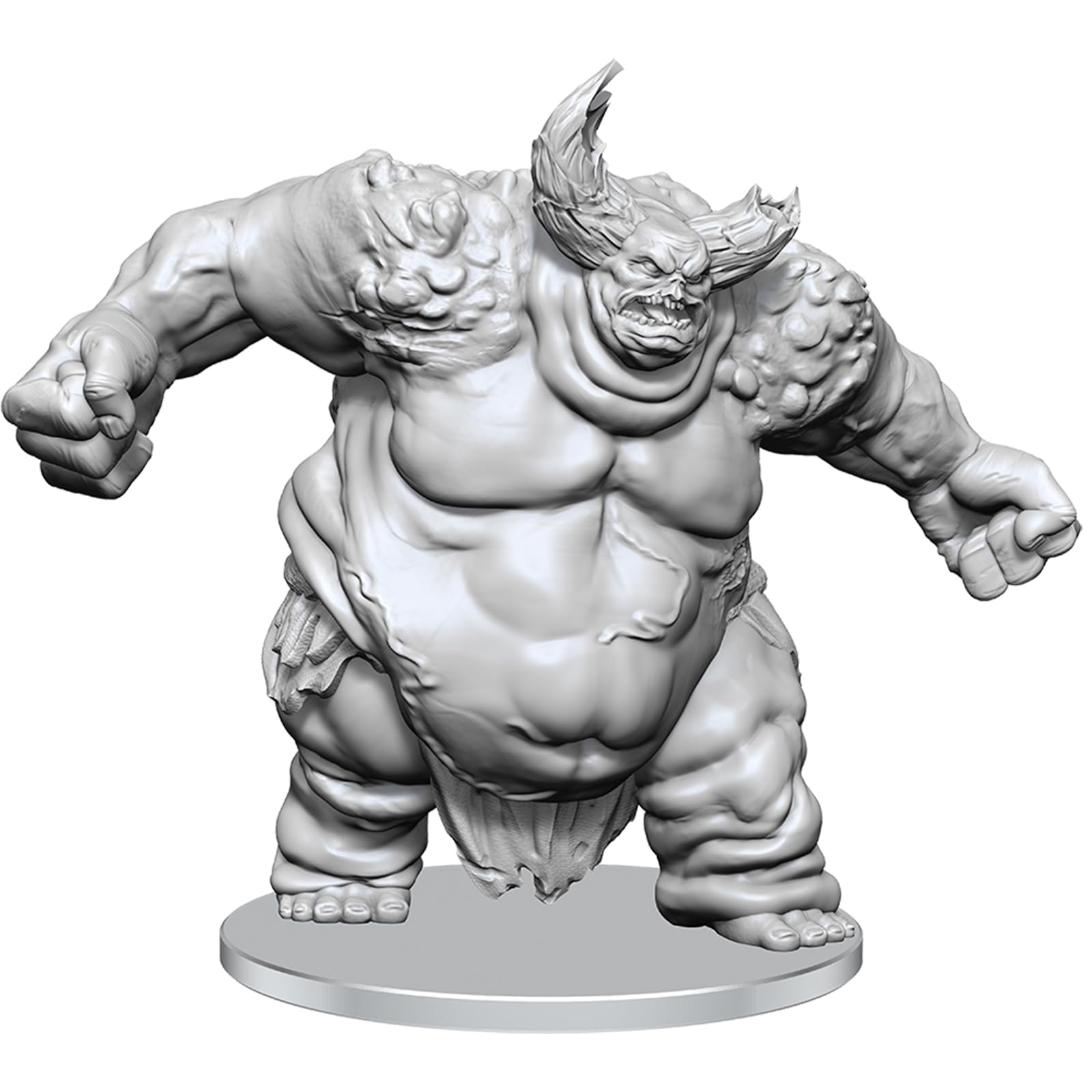 WizKids Pathfinder Battles Deep Cuts: Sordesdaemon (Demone dell'Inquinamento) | Figura in miniatura non verniciata