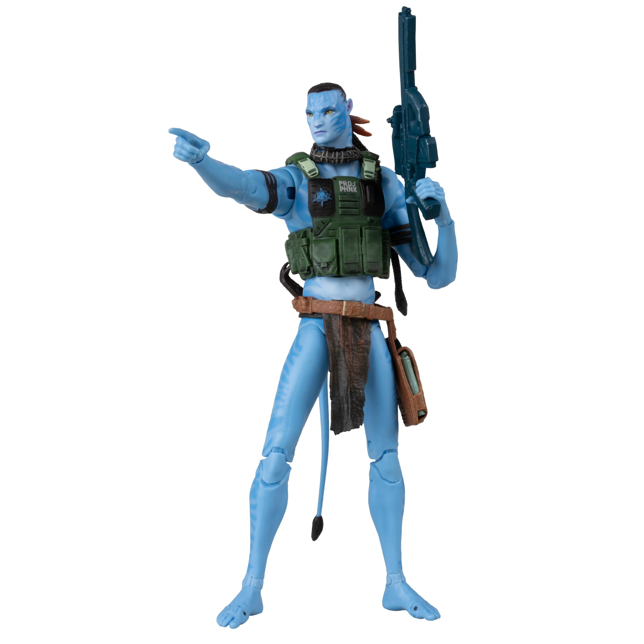 McFarlane Avatar: Fire and Ash Quaritch (Ash Recom) Gold Label 7in Action Figure Collector Edition
