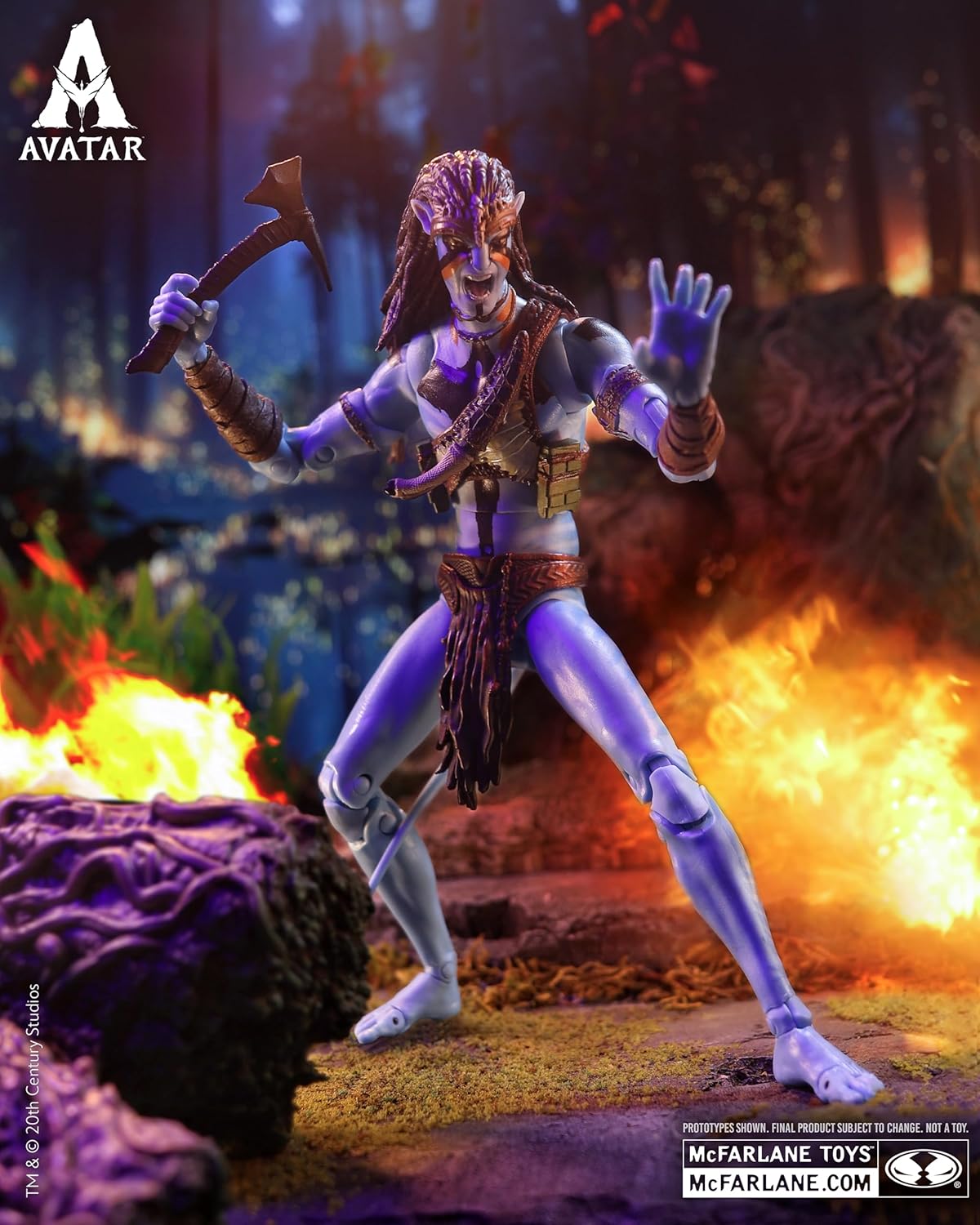 McFarlane Avatar: Fire and Ash Jake Sully (Metkayina Final Battle) 7in Action Figure Collector Edition