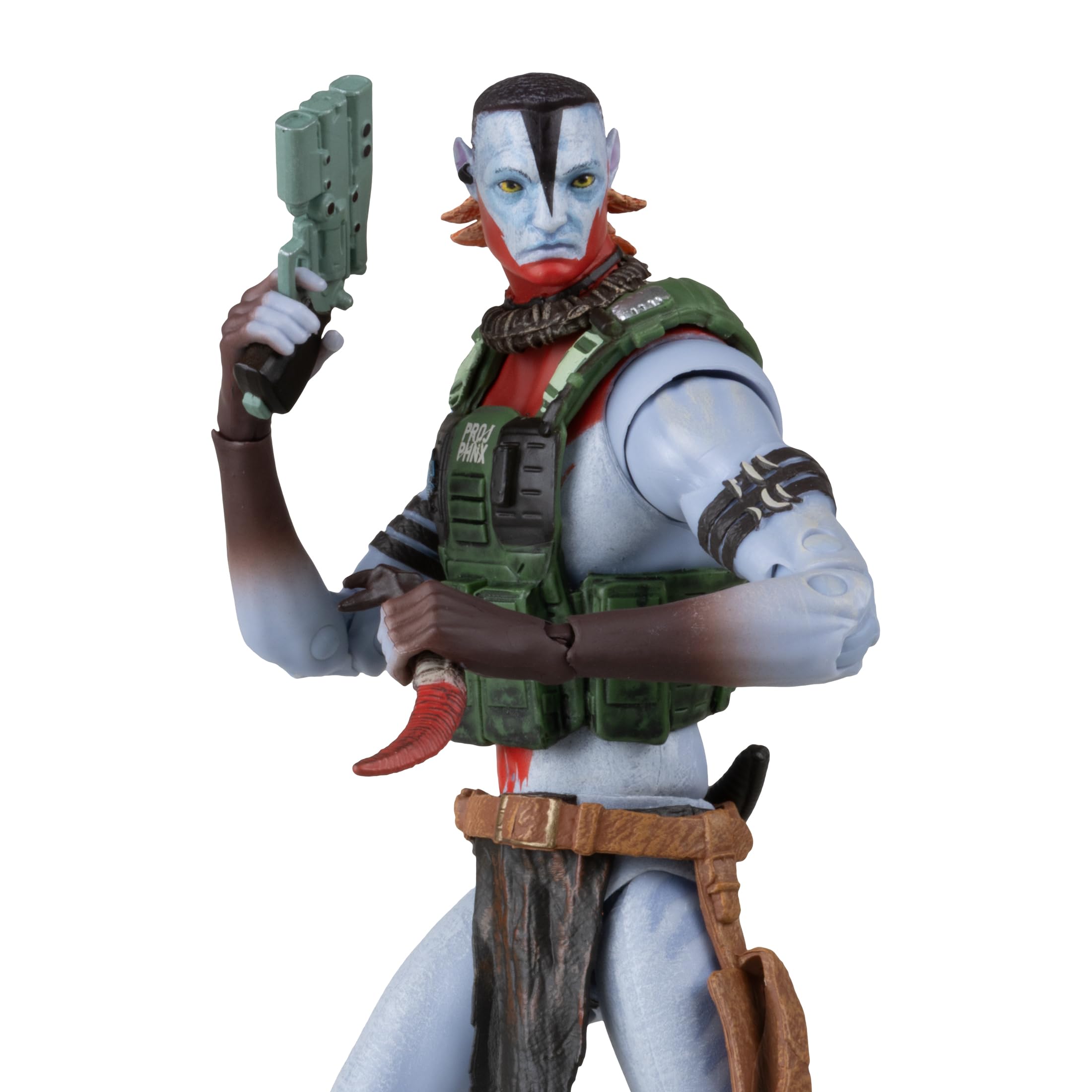 Avatar: Fire And Ash Action Figure Recom Quaritch (Ash Warrior) 18 Cm