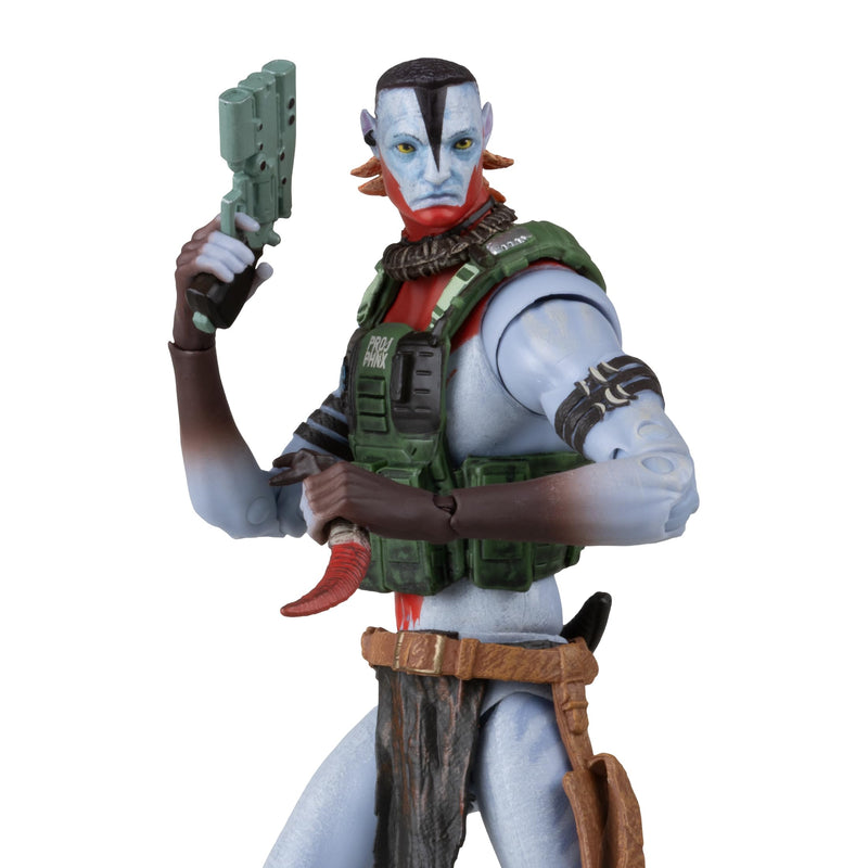 Avatar: Fire And Ash Action Figure Recom Quaritch (Ash Warrior) 18 Cm