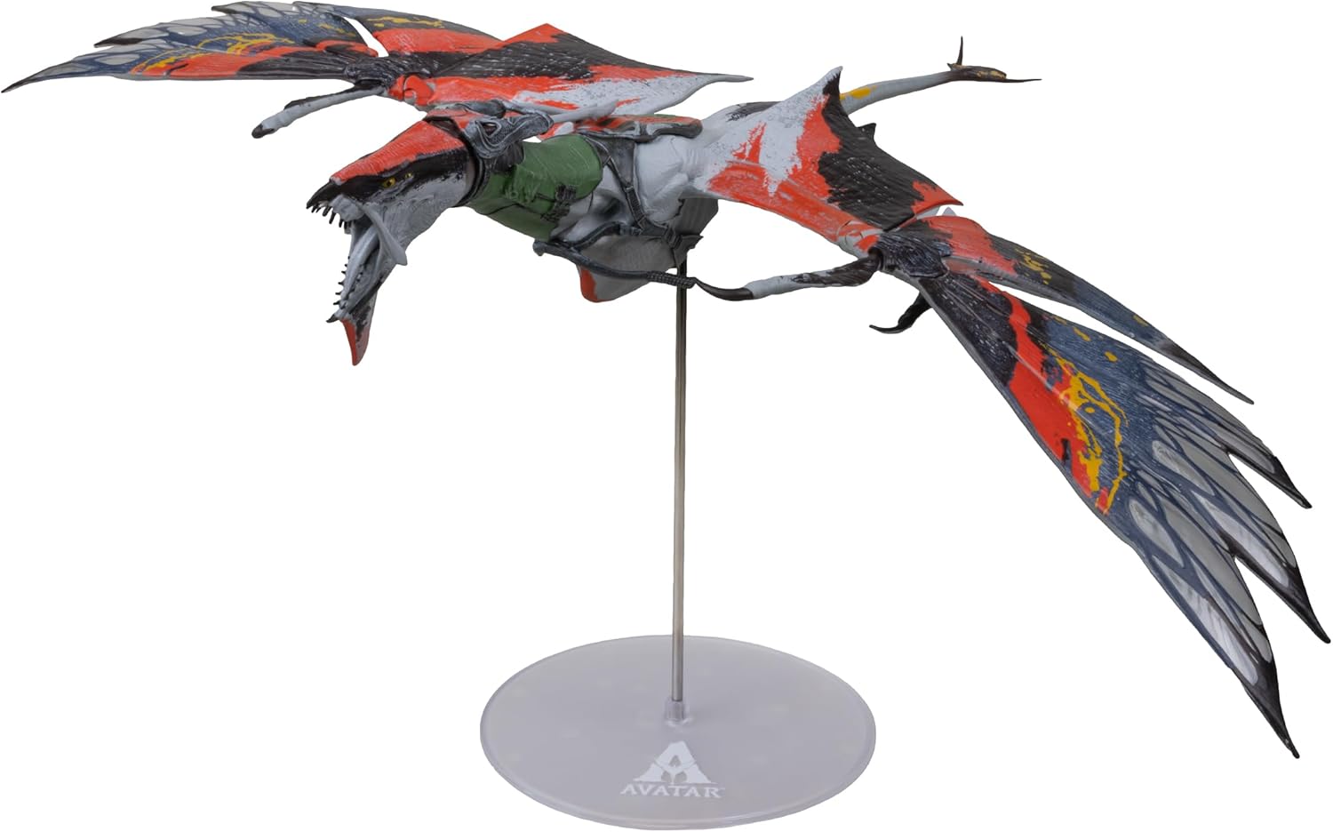 Avatar: Fire And Ash Action Figure Quaritch`S New Banshee