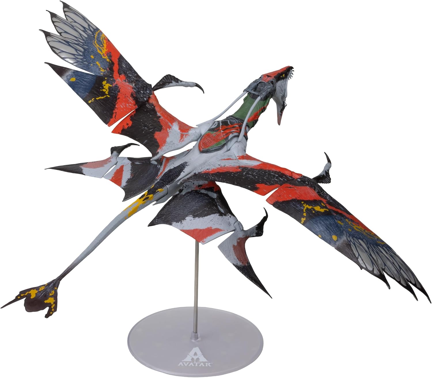 Avatar: Fire And Ash Action Figure Quaritch`S New Banshee