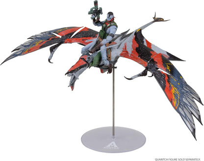 Avatar: Fire And Ash Action Figure Quaritch`S New Banshee