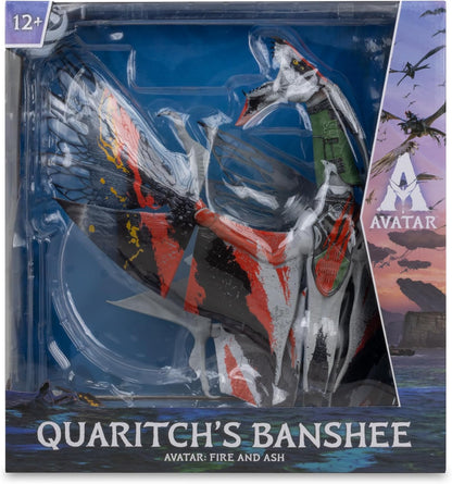 Avatar: Fire And Ash Action Figure Quaritch`S New Banshee