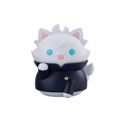 MegaHouse MEGA Cat Project, Magical Warfare, Kaidama Gyokori, Nyan Tomo Big Magical Nyanko, Satoru Gojo, ca. 4,3 Zoll (110 mm), PVC Painted Finished Figure