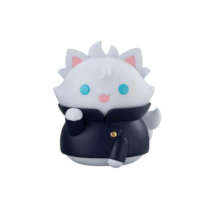 MegaHouse MEGA Cat Project, Magical Warfare, Kaidama Gyokori, Nyan Tomo Big Magical Nyanko, Satoru Gojo, ca. 4,3 Zoll (110 mm), PVC Painted Finished Figure