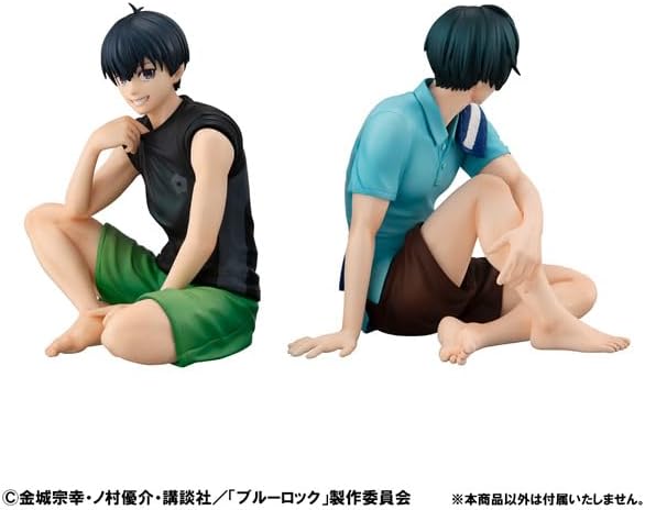 Megahouse Figura Yoichi Isagi Blue Lock - G.E.M. Series - Palm Size - MH844720 Multicolore - Figura da collezione - Ideale per gli appassionati di Anime Blue Lock