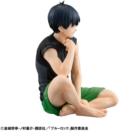 Megahouse Figura Yoichi Isagi Blue Lock - G.E.M. Series - Palm Size - MH844720 Multicolore - Figura da collezione - Ideale per gli appassionati di Anime Blue Lock