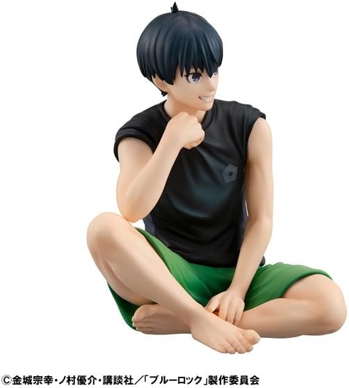Megahouse Figura Yoichi Isagi Blue Lock - G.E.M. Series - Palm Size - MH844720 Multicolore - Figura da collezione - Ideale per gli appassionati di Anime Blue Lock