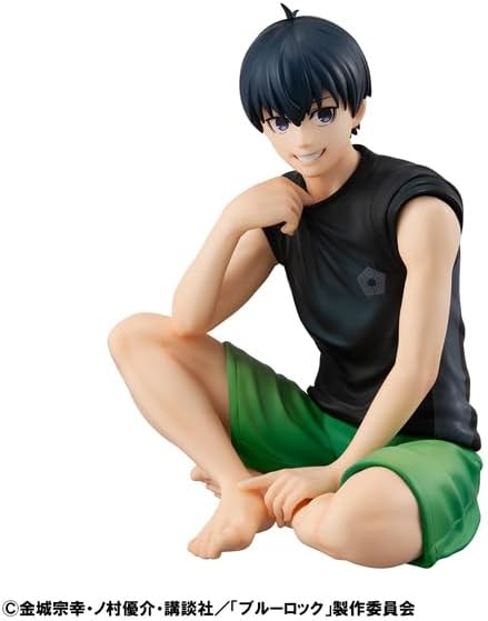 Megahouse Figura Yoichi Isagi Blue Lock - G.E.M. Series - Palm Size - MH844720 Multicolore - Figura da collezione - Ideale per gli appassionati di Anime Blue Lock