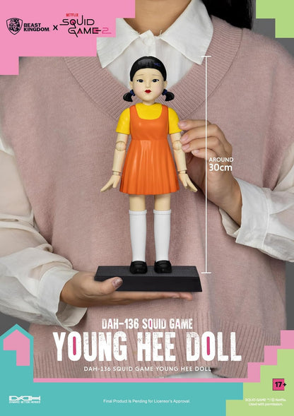 Beast Kingdom Squid Game - Young HEE Doll DAH-136 Dynamic 8-ction Figure