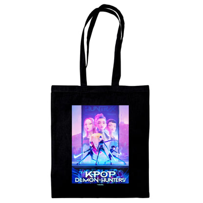 Kpop Demon Hunters Tote Bag Movie Key Art
