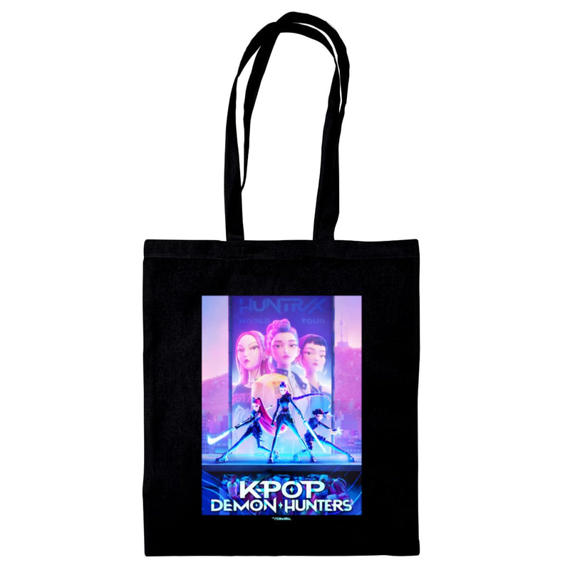 Kpop Demon Hunters Tote Bag Movie Key Art