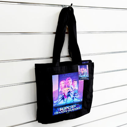 Kpop Demon Hunters Tote Bag Movie Key Art