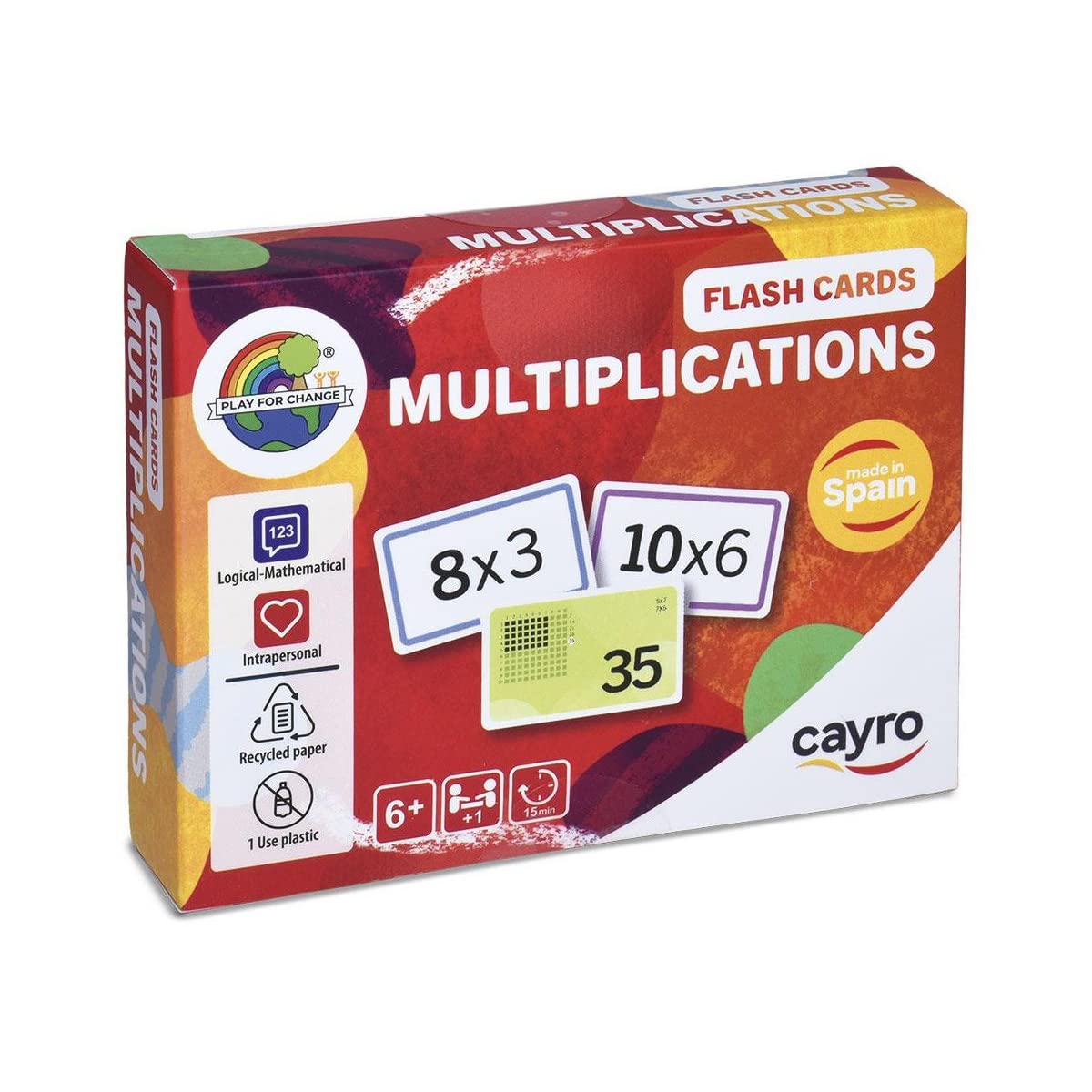 Cayro - Flashcards Multiplications (XCY-5510