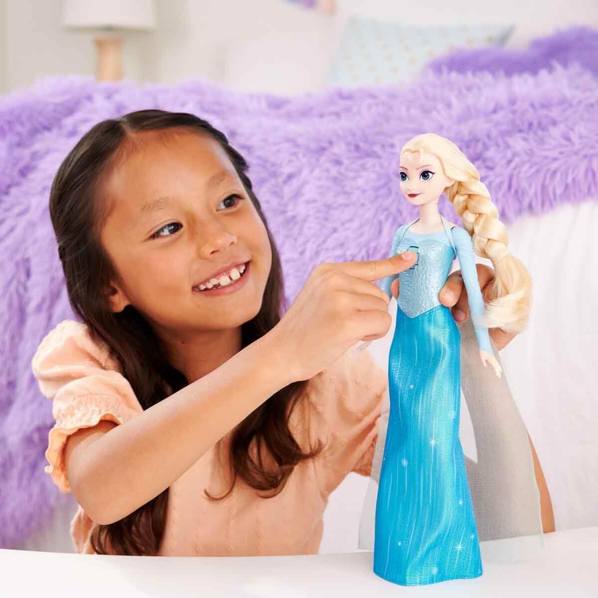 Mattel Disney Frozen Singing Elsa Doll with the Song 'Let It Go' in 4 Languages Singing Disney Frozen Singing Elsa Doll JDX52