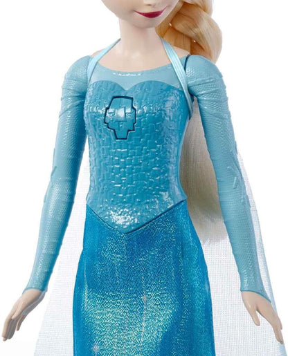 Mattel Disney Frozen Singing Elsa Doll with the Song 'Let It Go' in 4 Languages Singing Disney Frozen Singing Elsa Doll JDX52