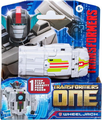 Transformers One Cog Changer, Figurine Wheeljack, Conversion Automatique 2-en-1, Jouet Transformable pour Enfants dès 6 Ans, 10 cm