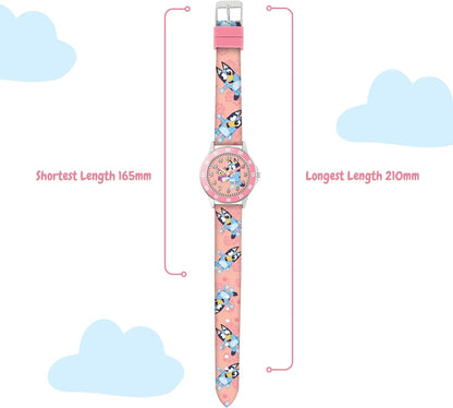 Disney - Bluey Pink Strap Time Teacher