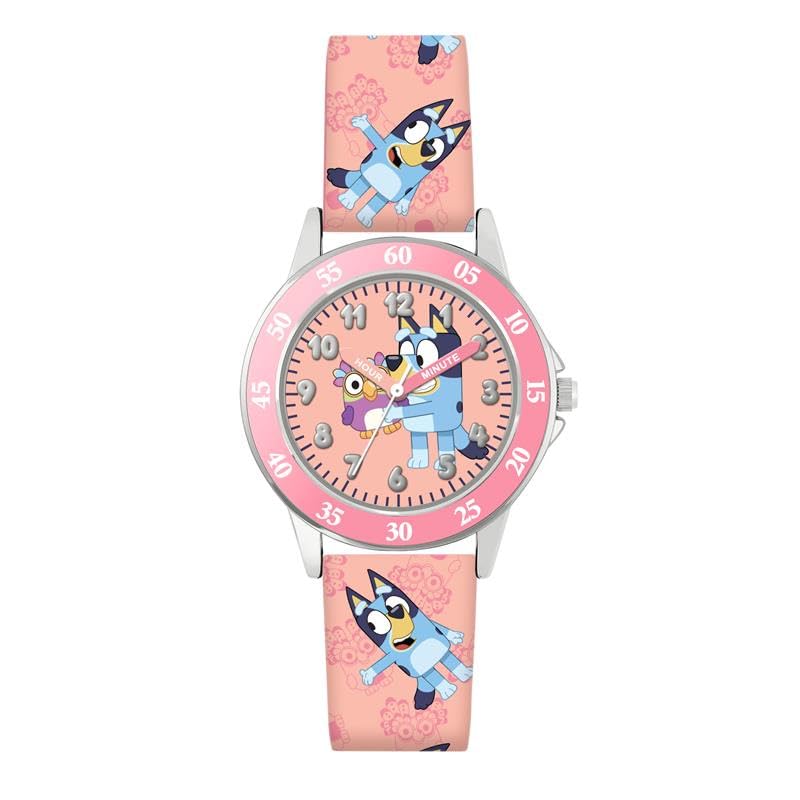Disney - Bluey Pink Strap Time Teacher