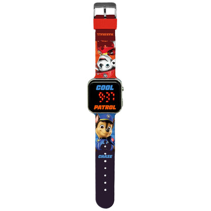 Disney - Paw Patrol Printed Strap Led Watch