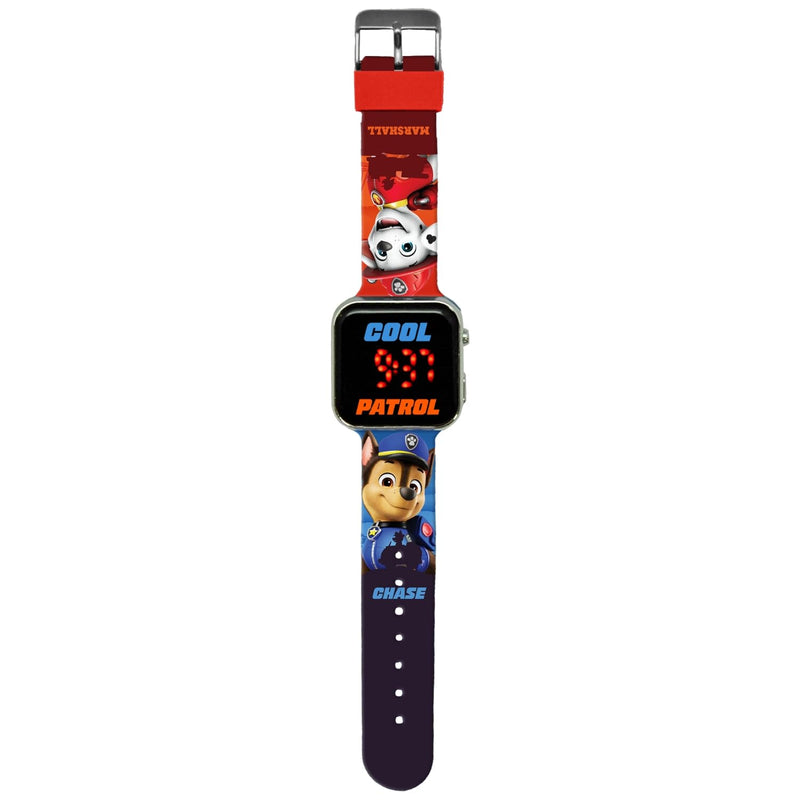 Disney - Paw Patrol Printed Strap Led Watch
