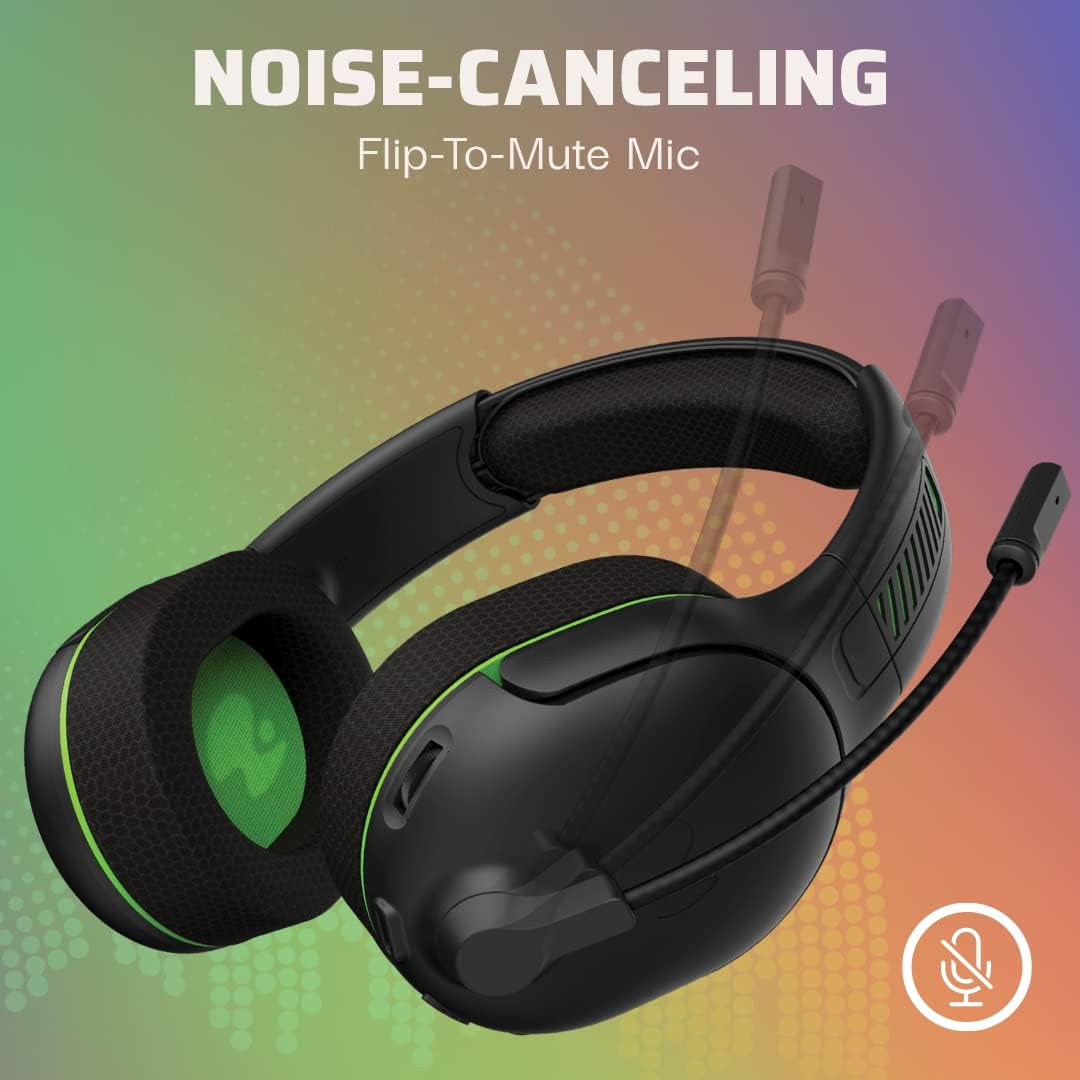 PDP AIRLITE PRO WIRELESS HEADSET BLACK for Xbox Series X|S, Xbox One, Officially Licensed