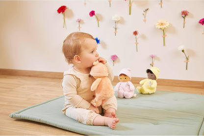 KALOO – Sehr weiche und Flauschige Babypuppe – Weicher und Zarter Körper – Stoffpuppe – Pfirsichfarben – 24 cm – Waschbar – Ab der Geburt – K222001