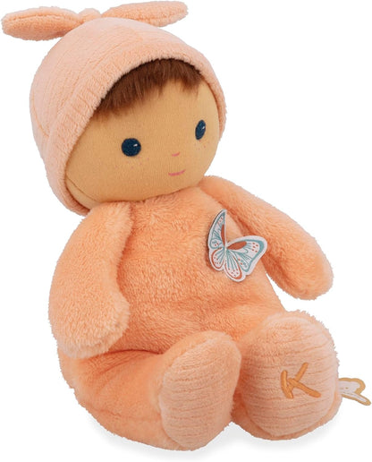 KALOO – Sehr weiche und Flauschige Babypuppe – Weicher und Zarter Körper – Stoffpuppe – Pfirsichfarben – 24 cm – Waschbar – Ab der Geburt – K222001