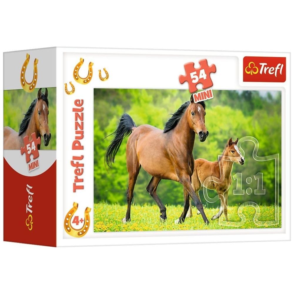 Puzzle 54 mini Horse World 2 TREFL