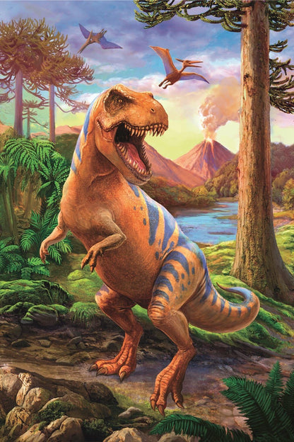 Mini Puzzel Amazing Dino 54st.