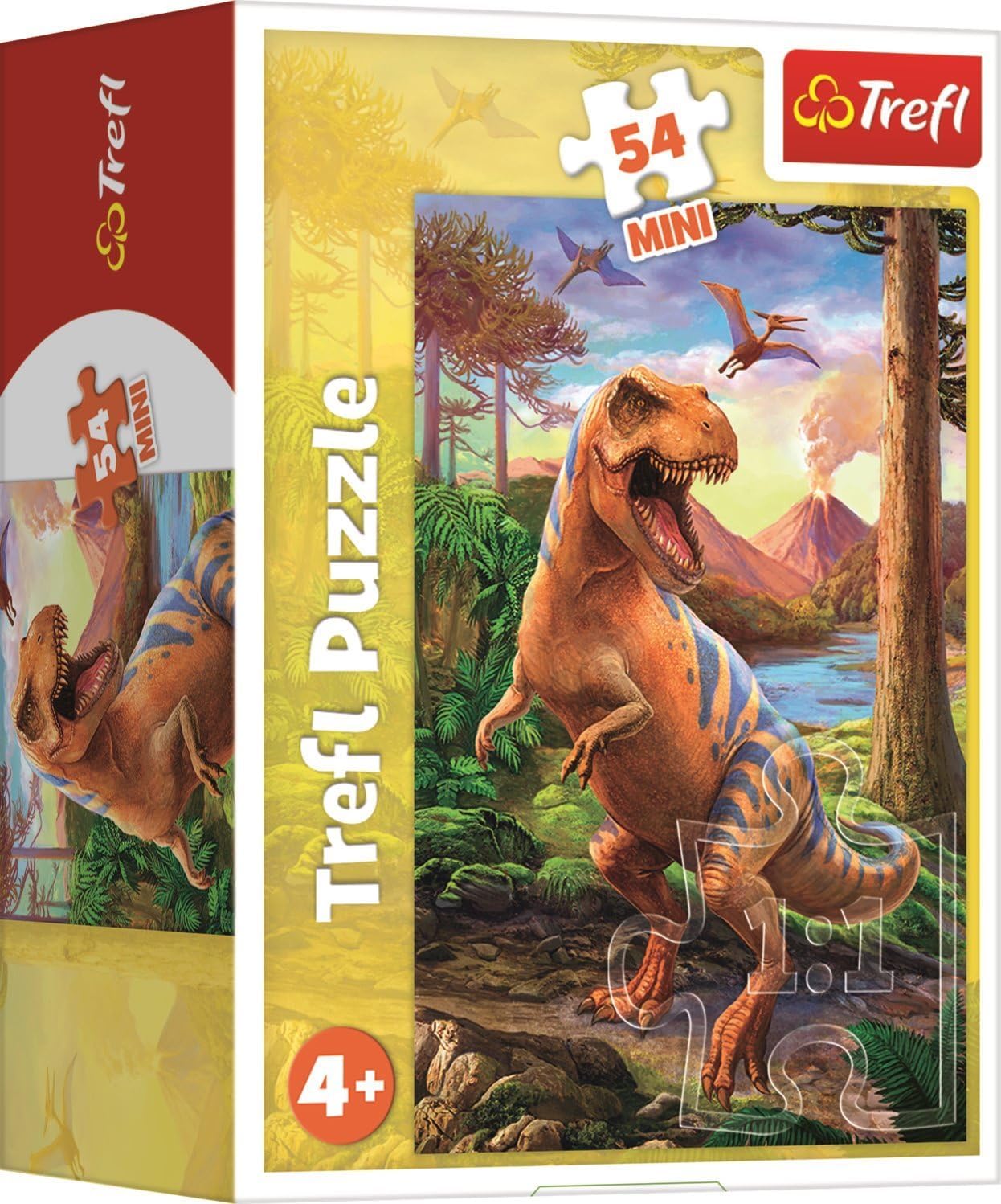 Mini Puzzel Amazing Dino 54st.