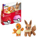MEGA Pokémon Bouwset voor actiefiguren, Pokéballenset van 2, Charmander en Eevee, 40 onderdelen, speelgoed voor kinderen, JCR81