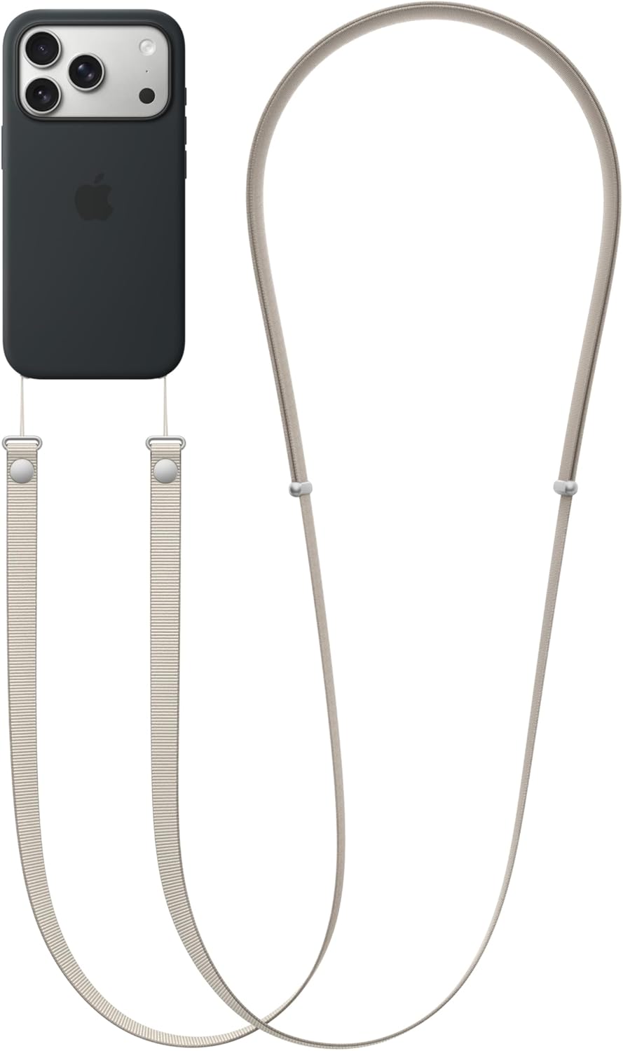 Apple - Shoulder Strap For Mobile Phone - Tan