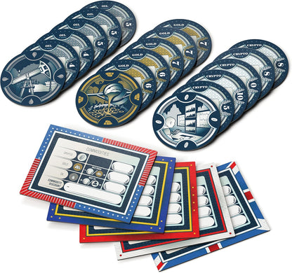Q.E. Commodities - Board Game Expansion New